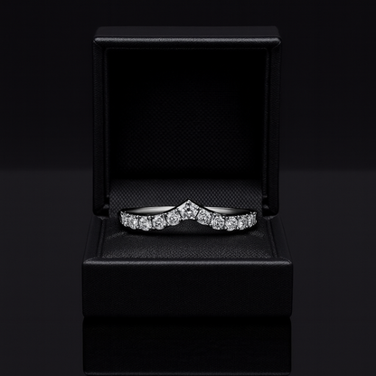 Anello Regina Moissanite 925