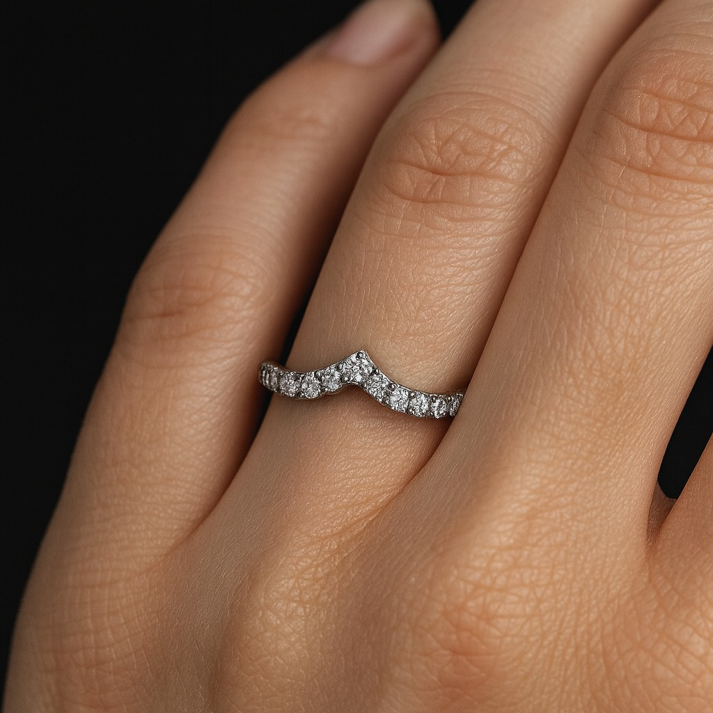 Anello Regina Moissanite 925