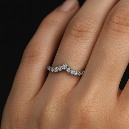 Anello Regina Moissanite 925