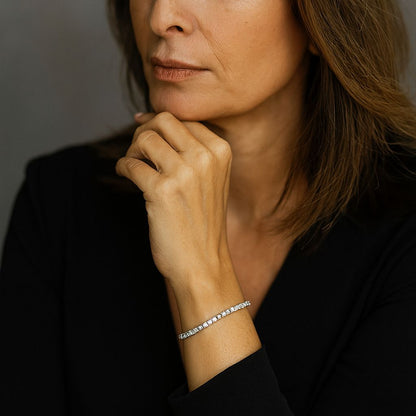 Bracciale Tennis Moissanite 925